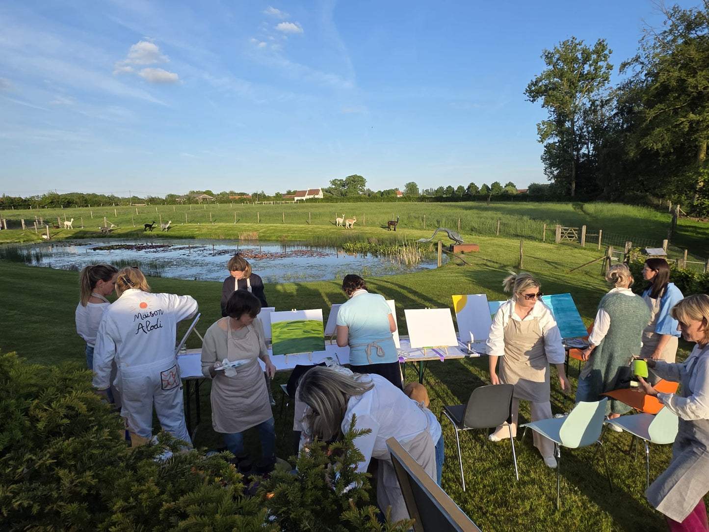 Alpacasso - workshop schilderen